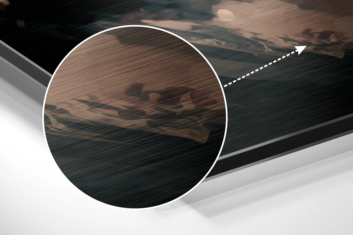 Beauty Brushed Aluminum Dibond Wall Art - Image 3