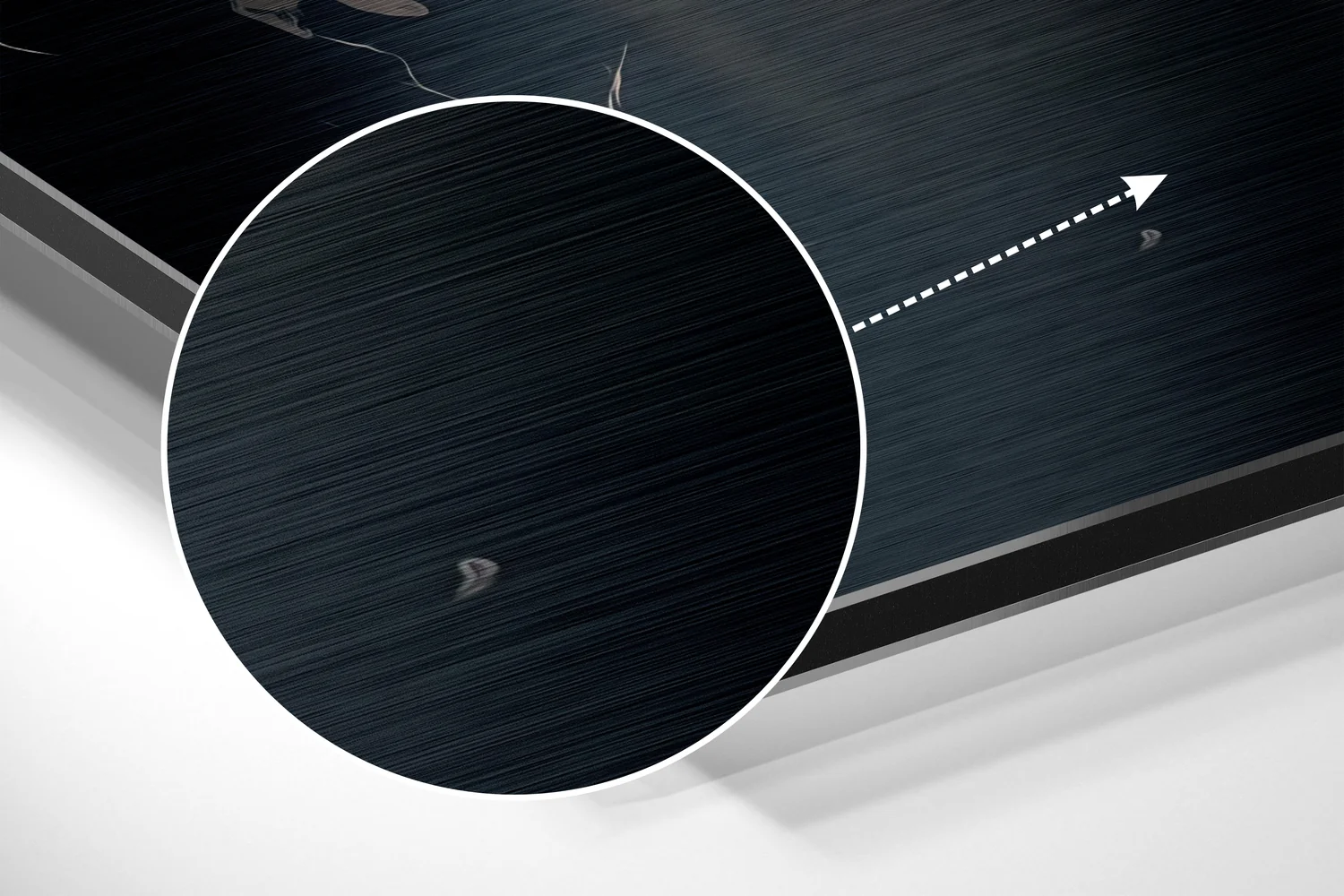 Elephant Brushed Aluminum Dibond Wall Art - Image 3