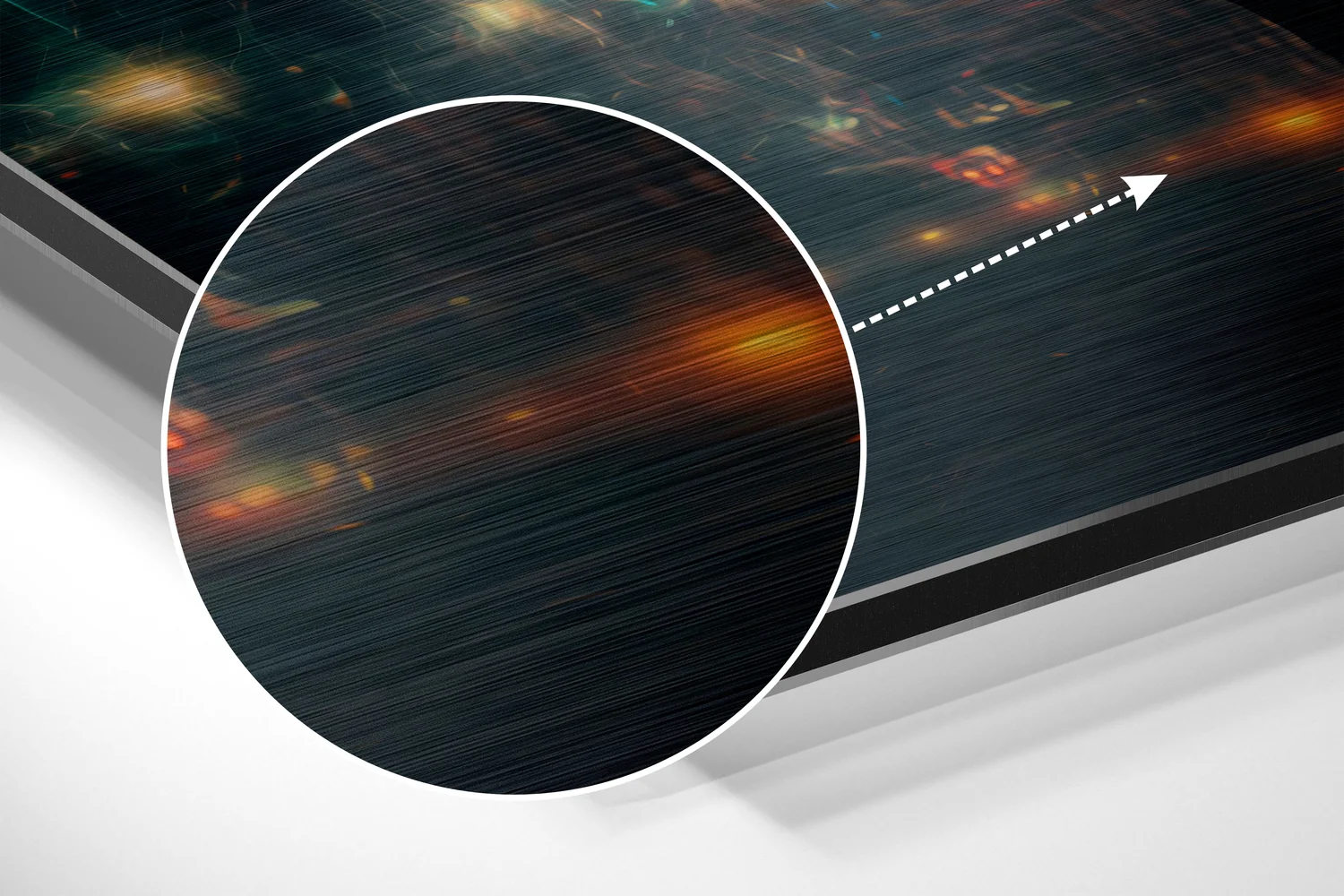 Elephant Brushed Aluminum Dibond Wall Art - Image 3