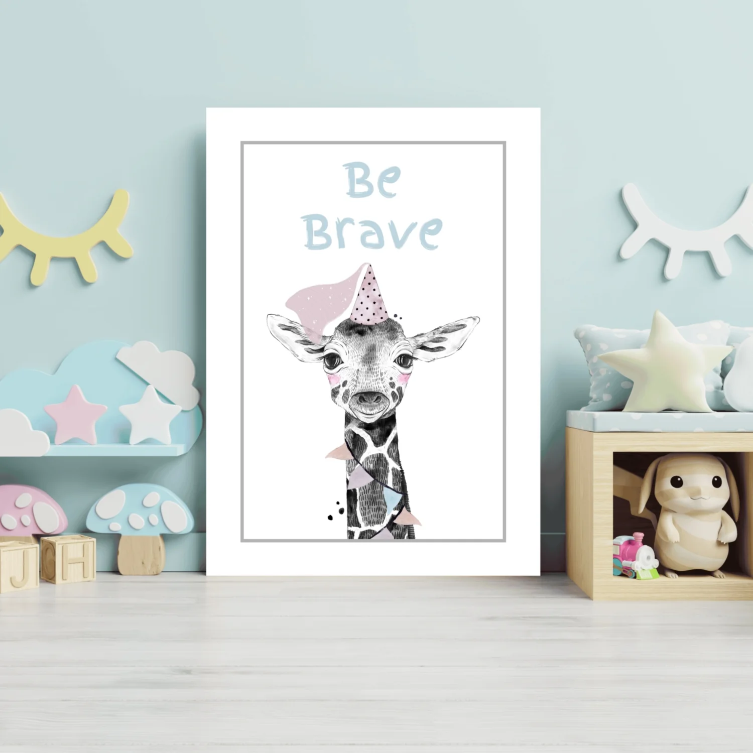 Be Brave Aluminum Print - Image 3