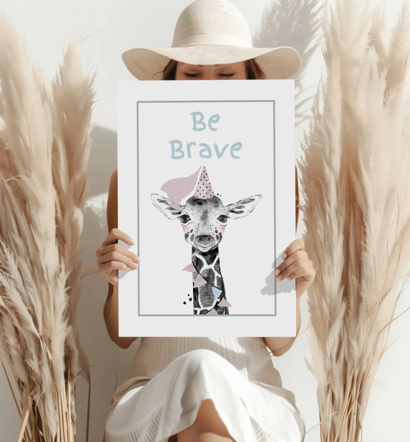 Be Brave Aluminum Print - Image 4