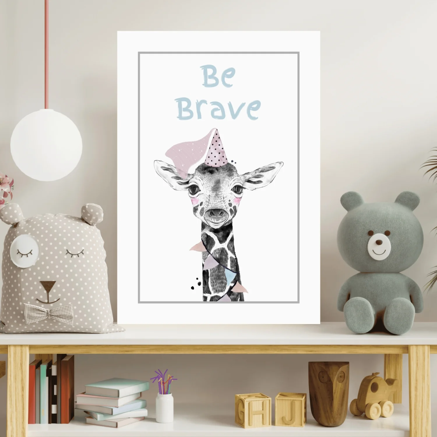 Be Brave Aluminum Print - Image 5