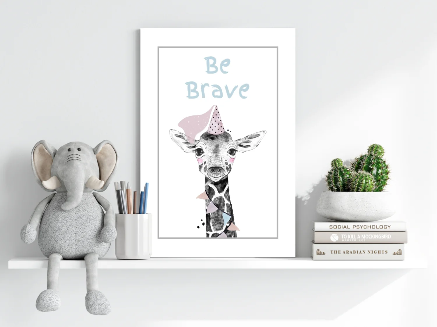 Be Brave Aluminum Print - Image 6
