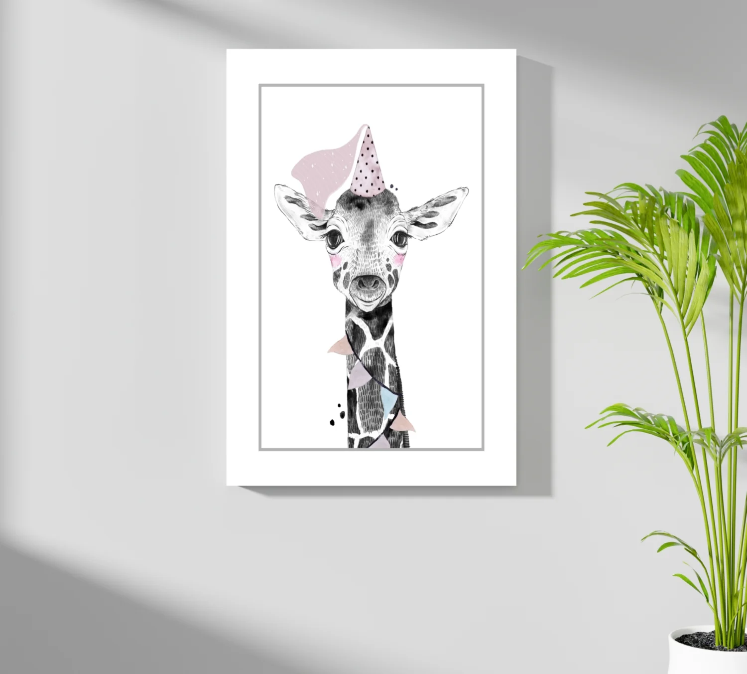 Giraffe Aluminum Print - Image 7