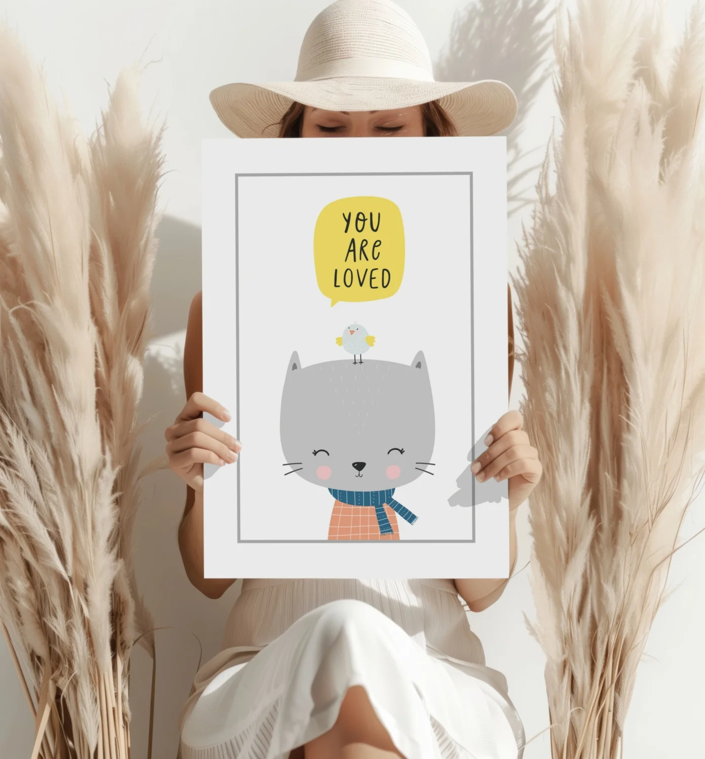 You Are Loved Aluminum Print - Image 4