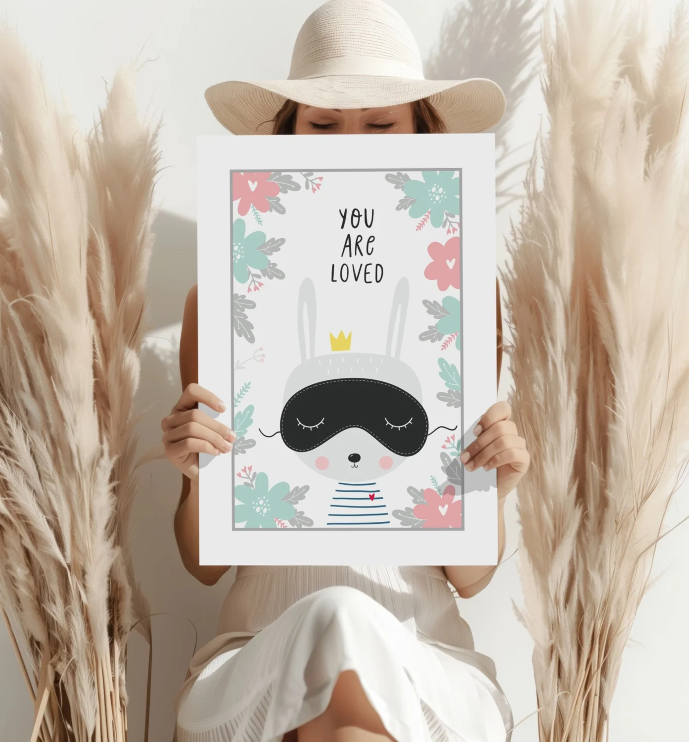 You Are Loved Aluminum Print - Image 4