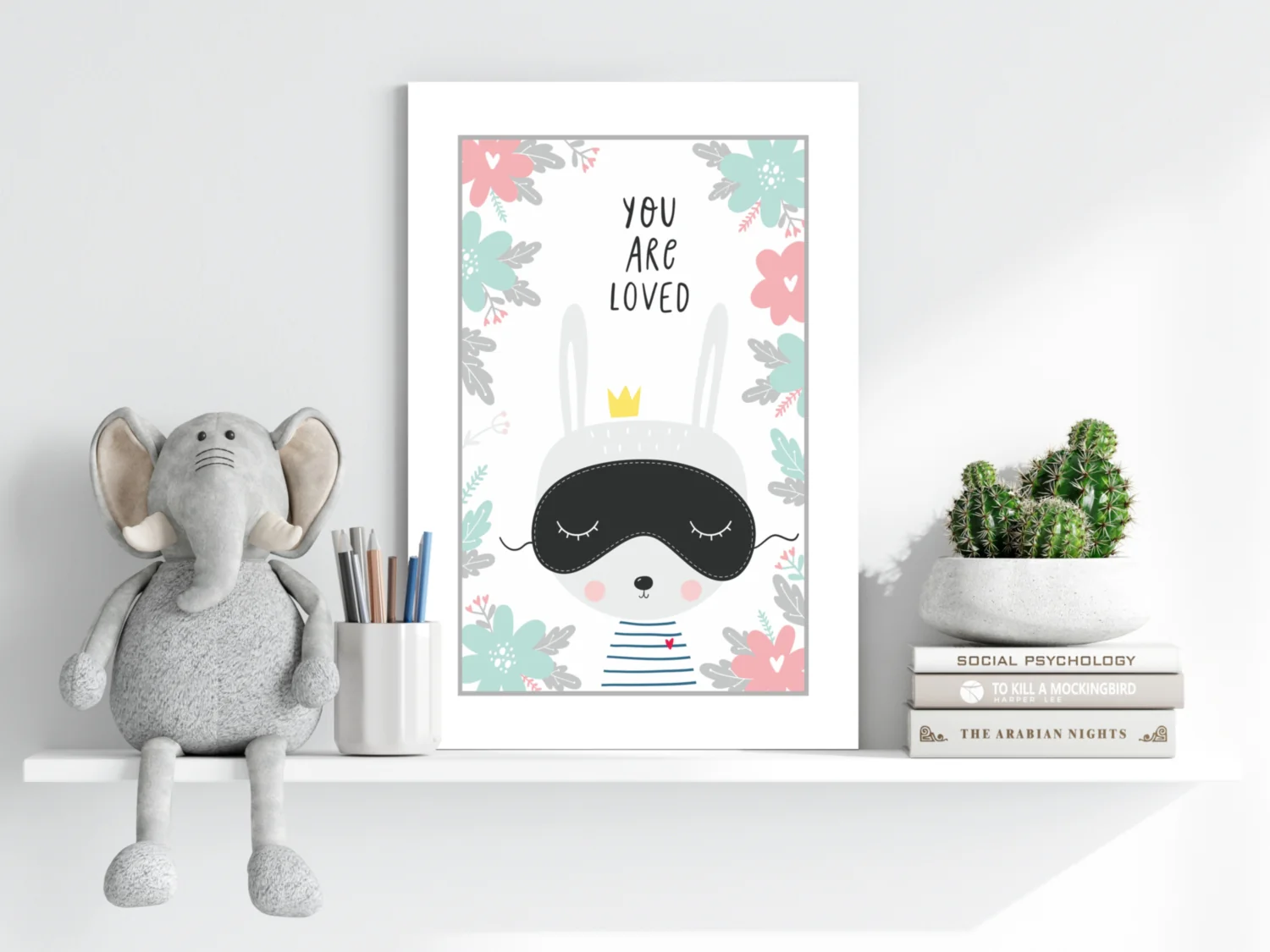 You Are Loved Aluminum Print - Image 6