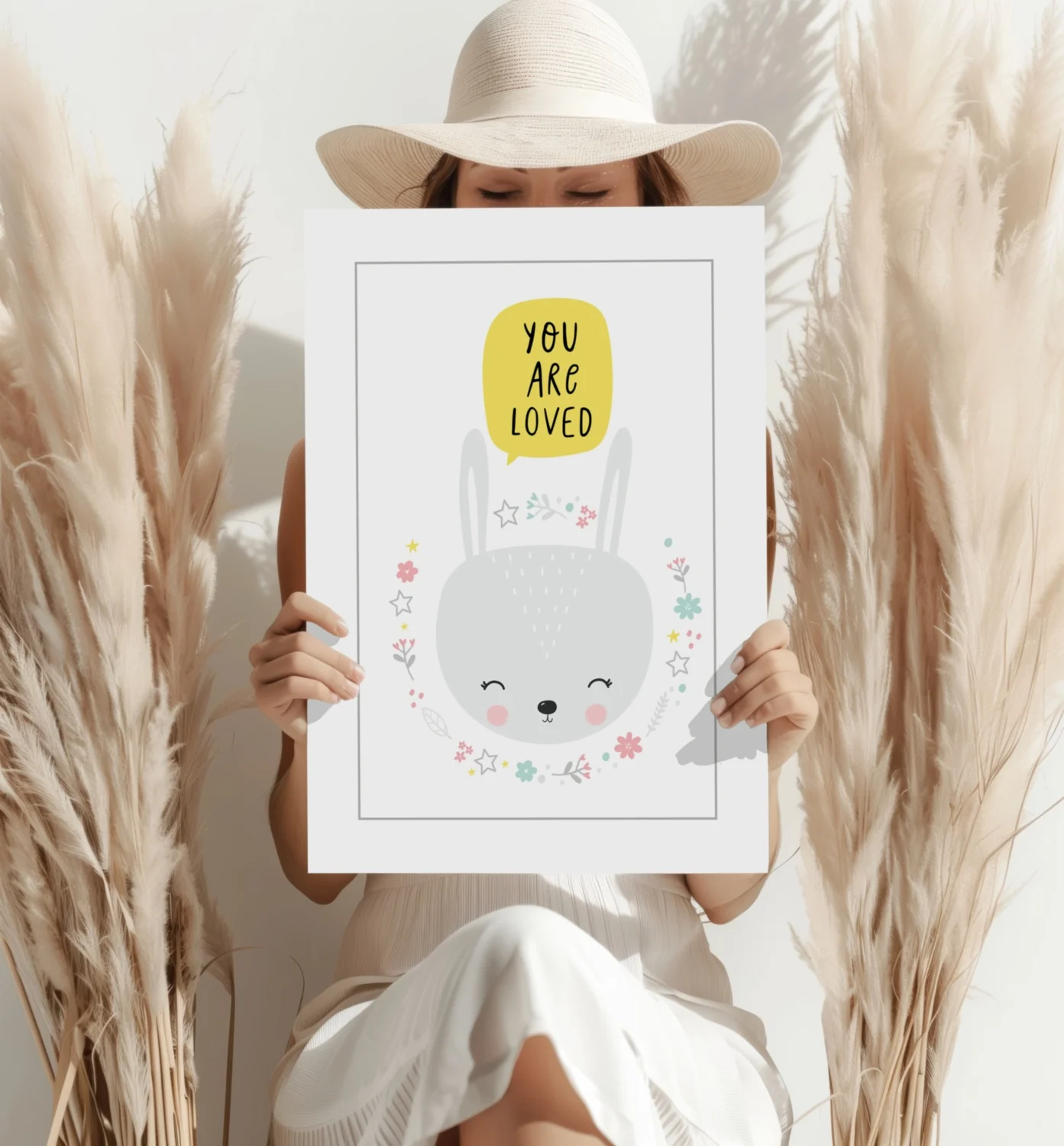 You Are Loved Aluminum Print - Image 4