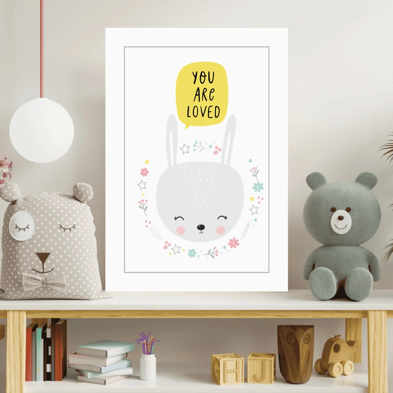 You Are Loved Aluminum Print - Image 5