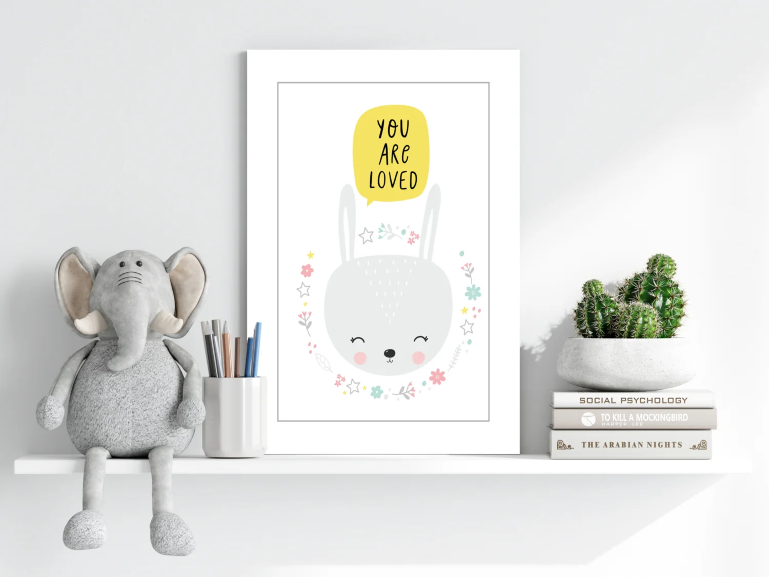 You Are Loved Aluminum Print - Image 6