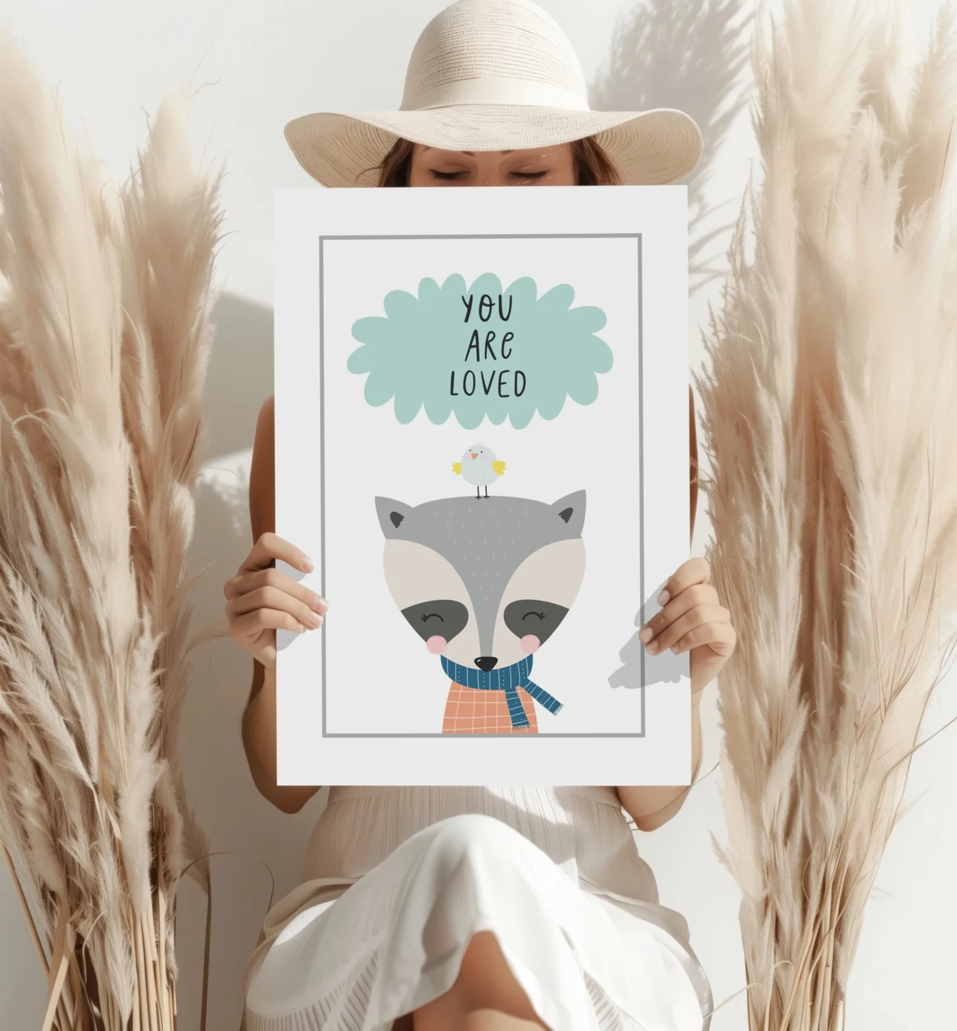 You Are Loved Aluminum Print - Image 4