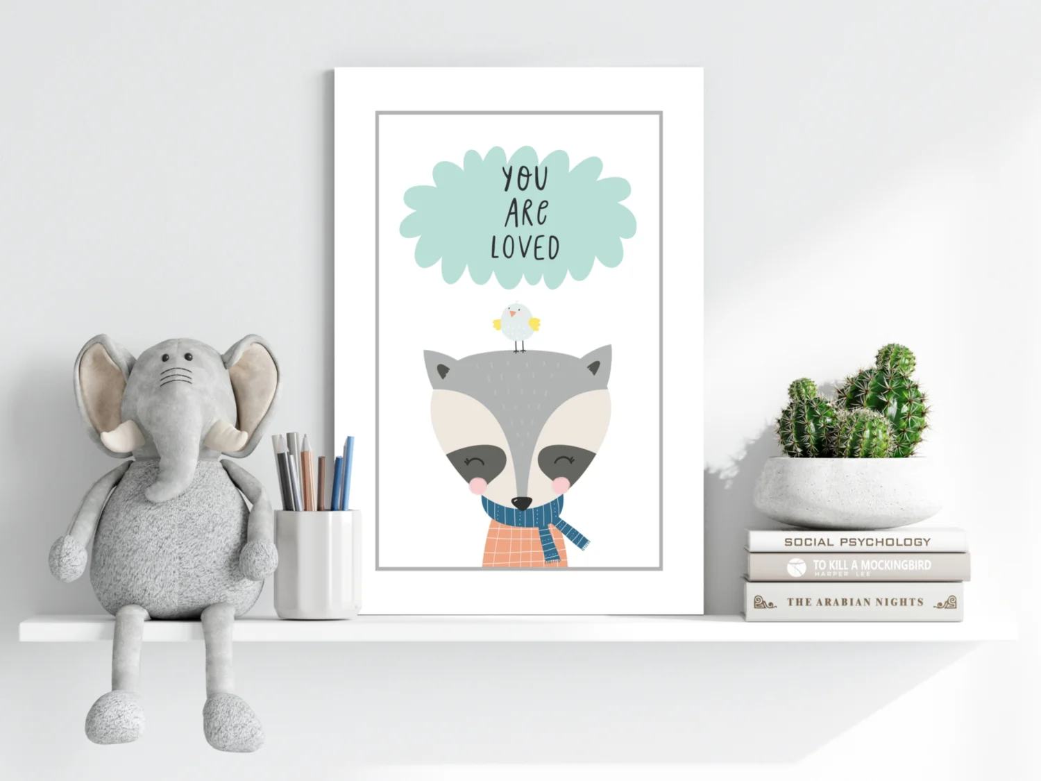 You Are Loved Aluminum Print - Image 6