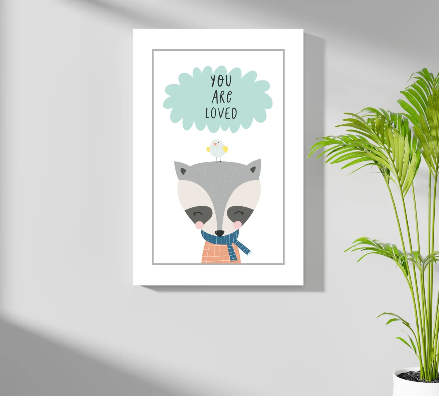 You Are Loved Aluminum Print - Image 7