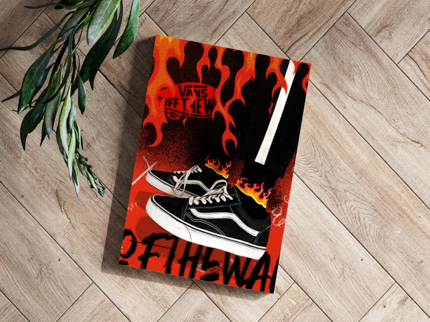 Sneakers Aluminum Print - Image 3