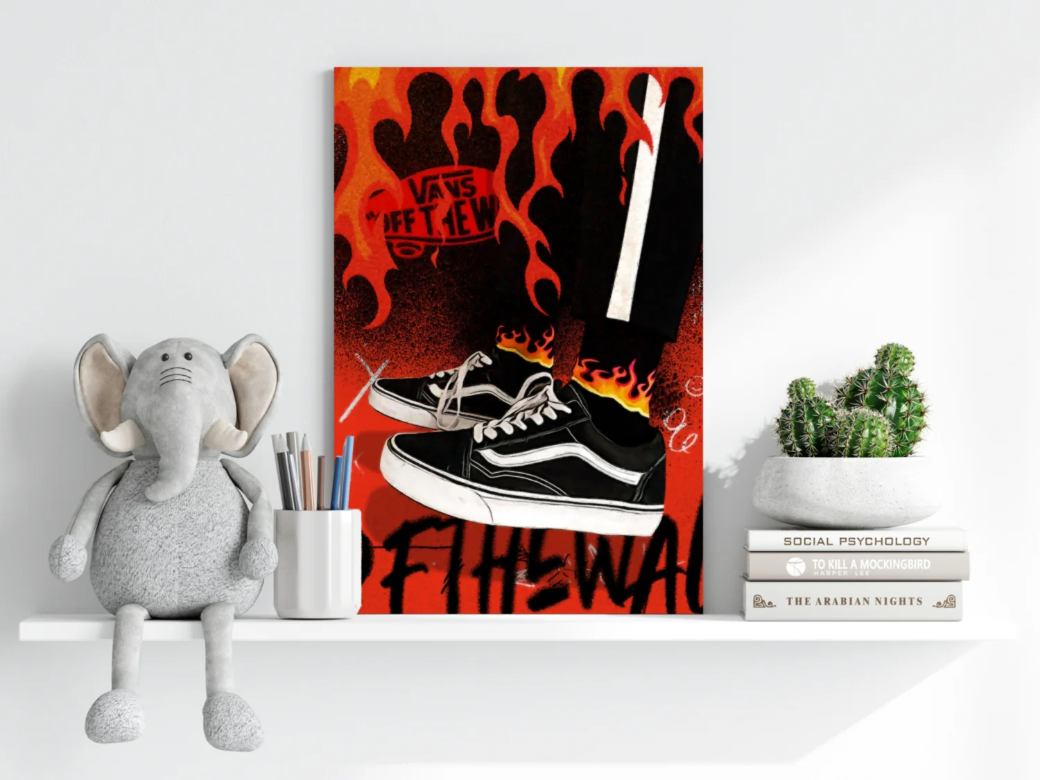 Sneakers Aluminum Print - Image 6