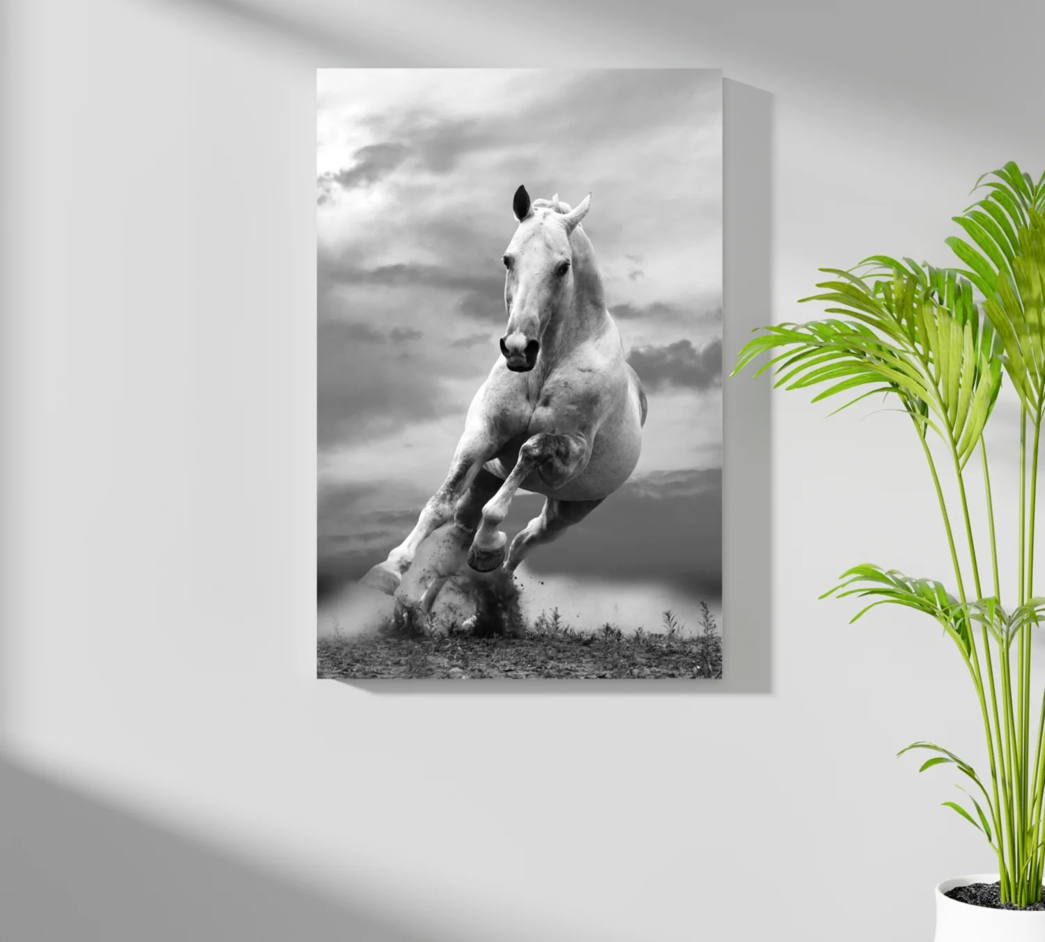 Running Horse Aluminum Print - Image 7