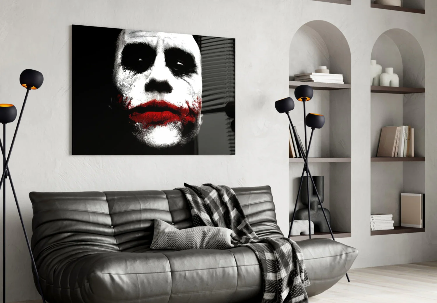 Joker Glass Wall Art - Image 4