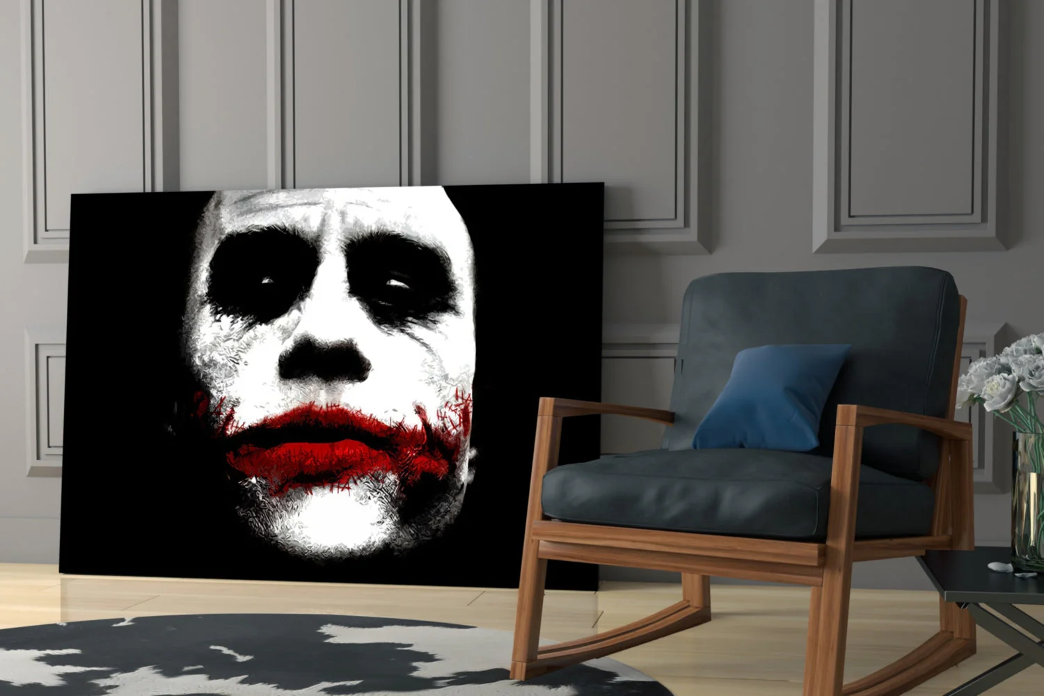 Joker Glass Wall Art - Image 6