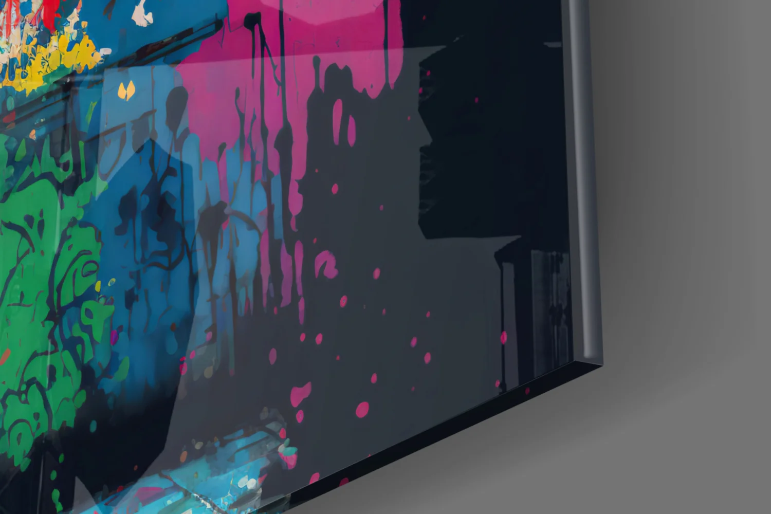 City Music Glass Wall Art|| Designer's Collection - Image 7