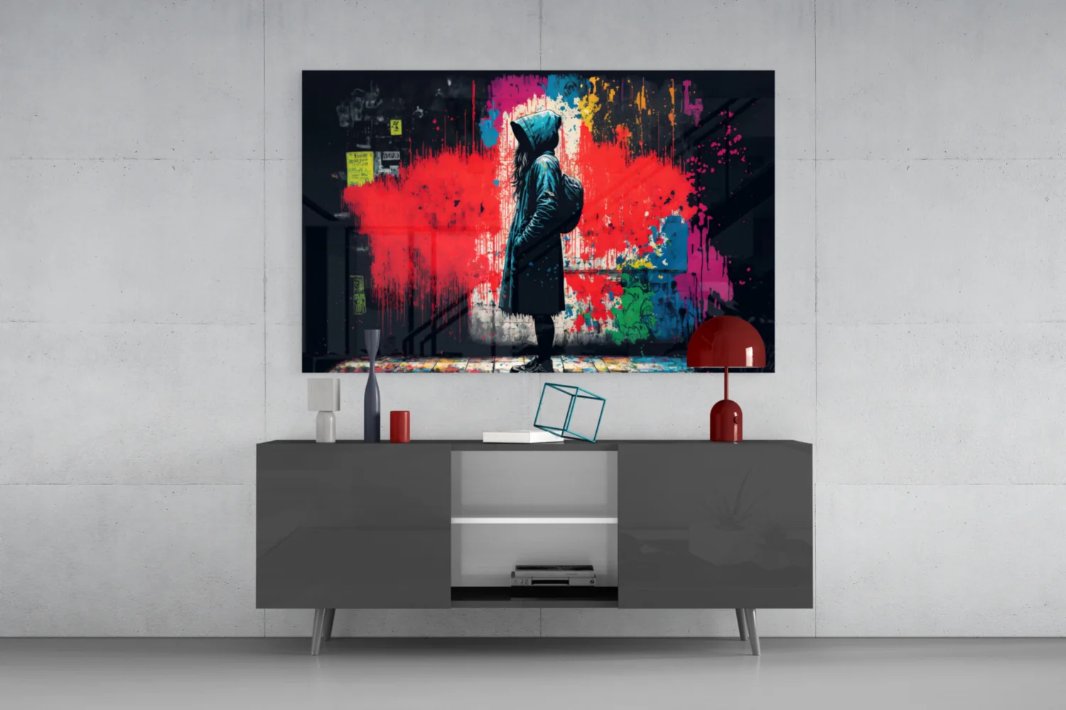 City Music Glass Wall Art|| Designer's Collection - Image 8