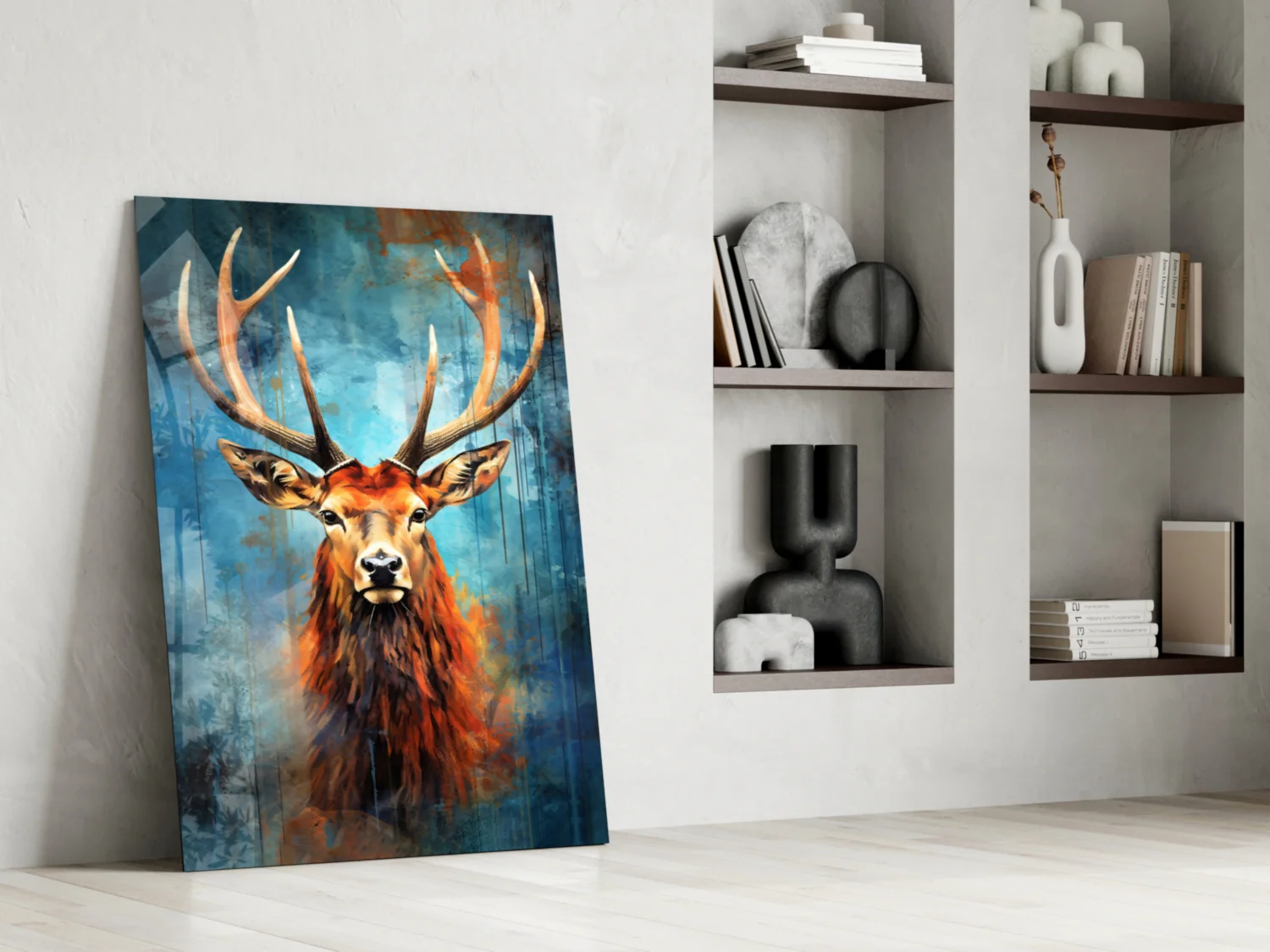 Deer Glass Wall Art || Designer Collection - Image 6