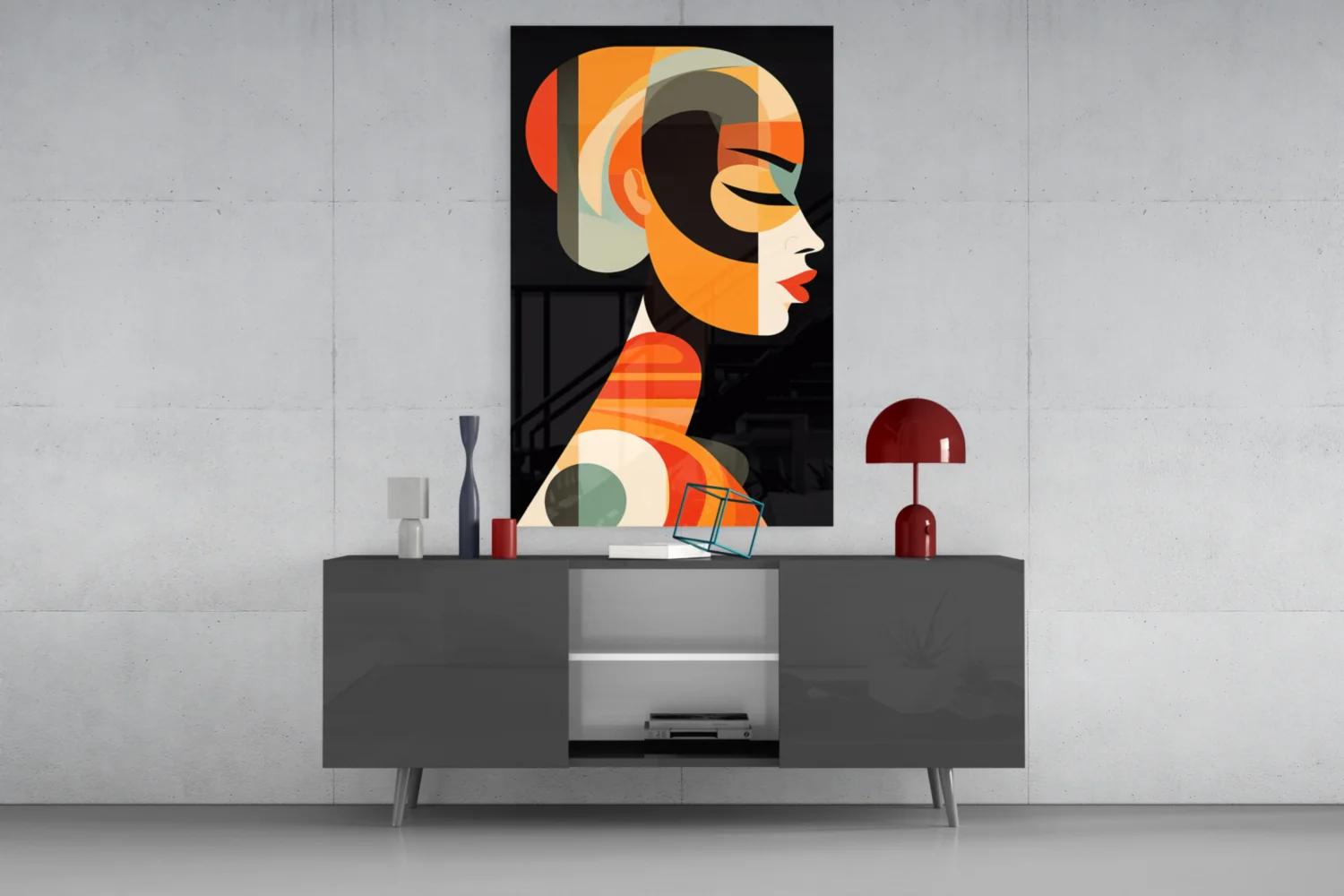 She Glass Wall Art || Designer Collection - Image 8