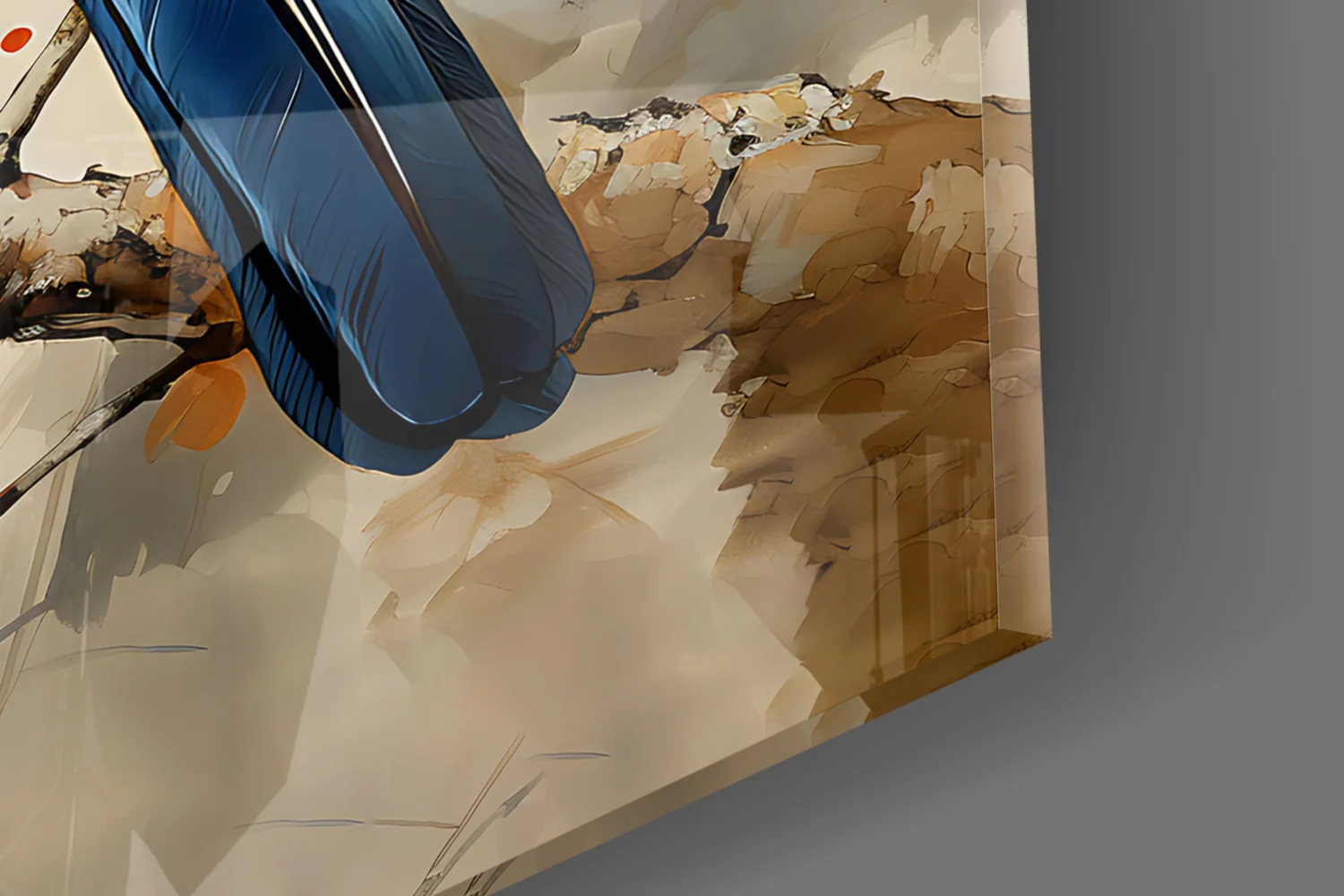 Bird on the Branch Glass Wall Art || Designer Collection - Image 7