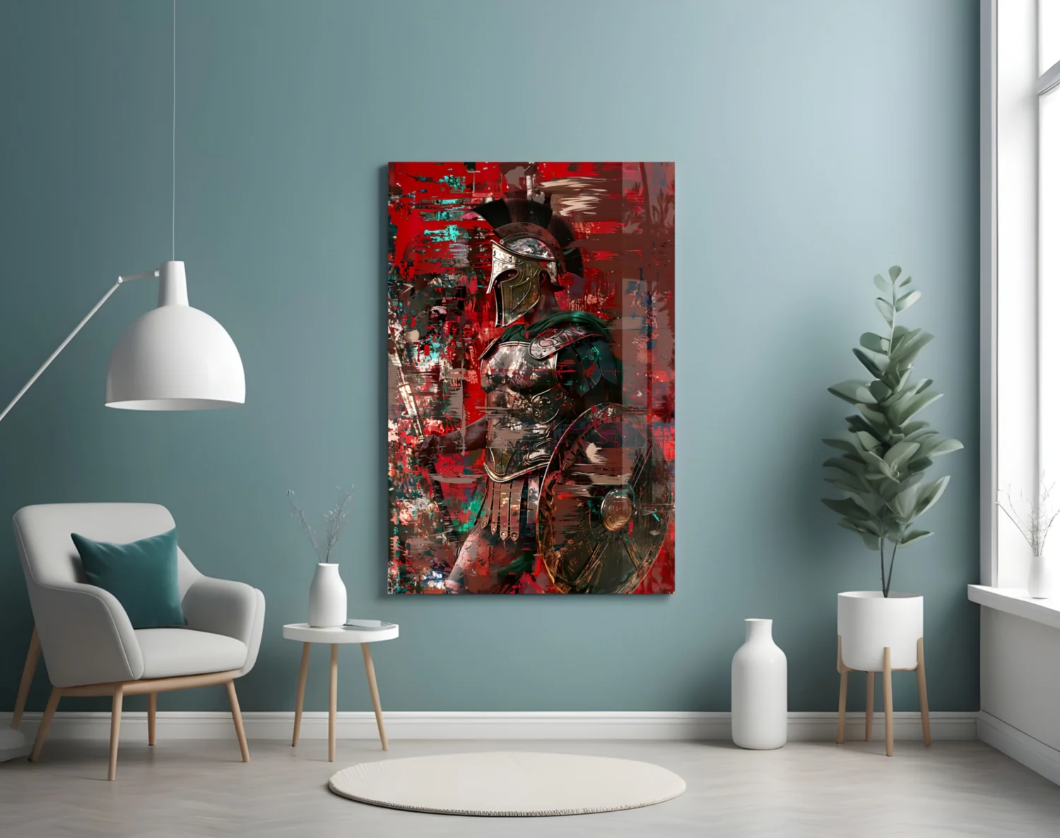 Gladiator Glass Wall Art || Designer Collection - Image 4