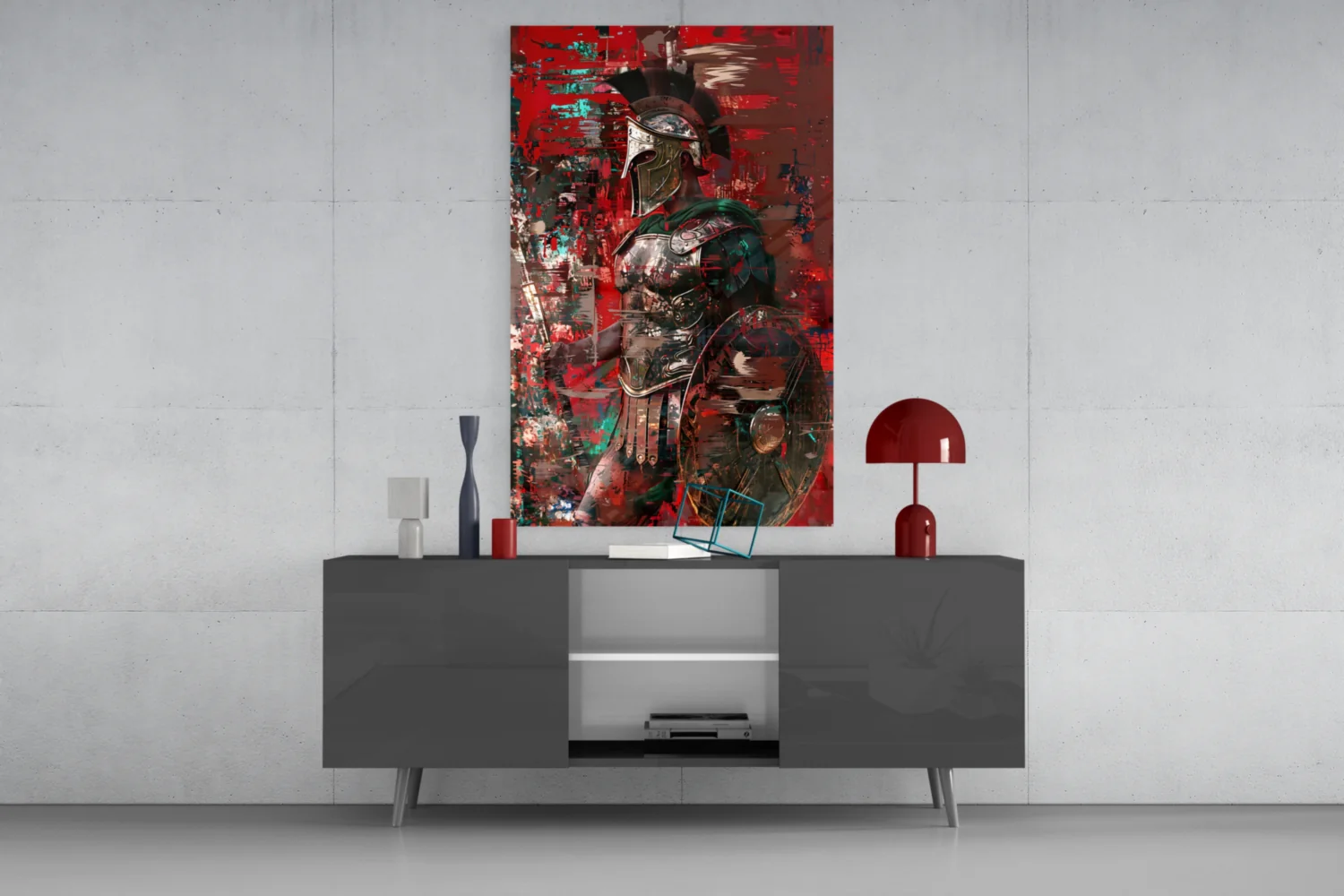 Gladiator Glass Wall Art || Designer Collection - Image 8