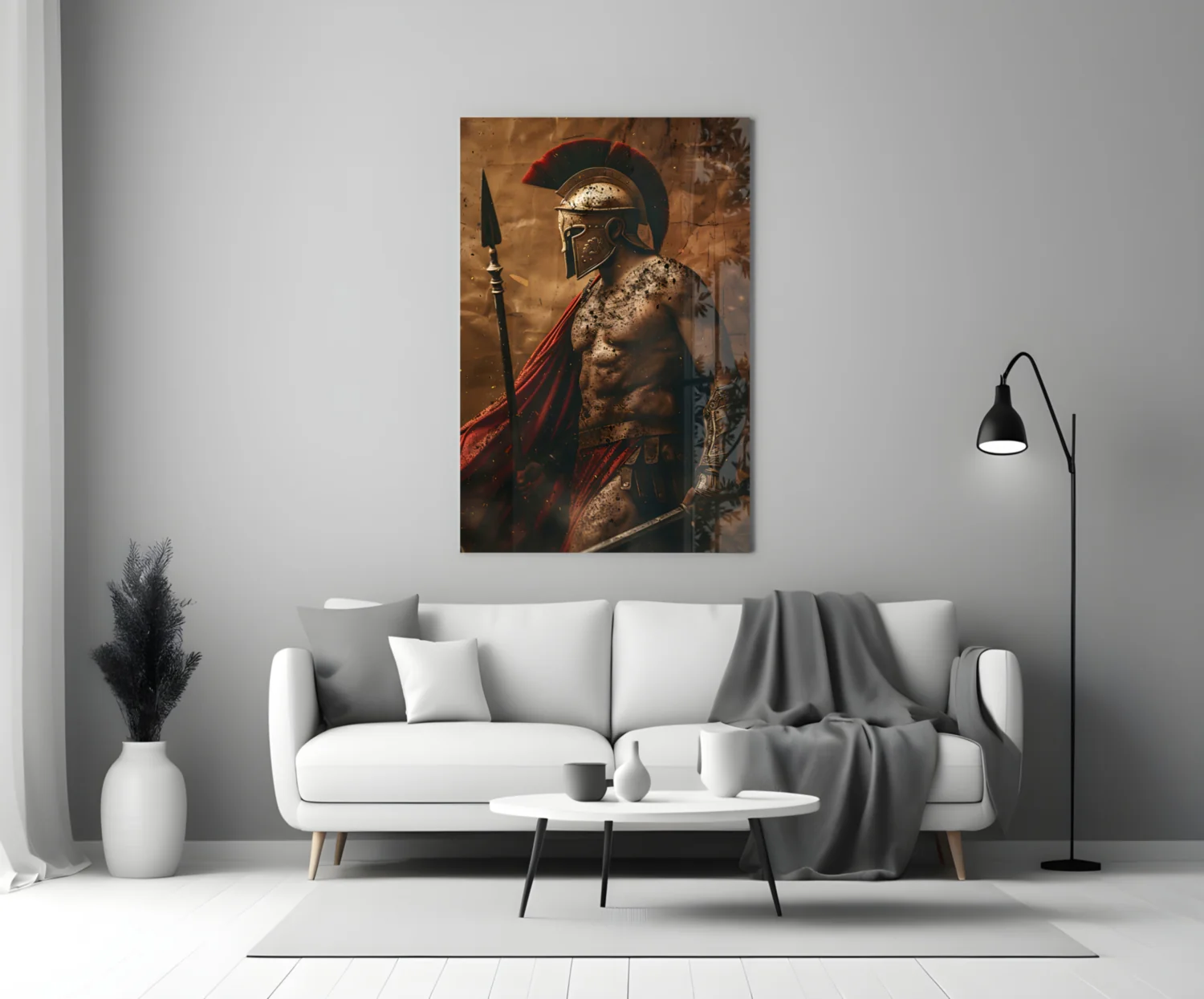 Gladiator Glass Wall Art || Designer Collection - Image 3