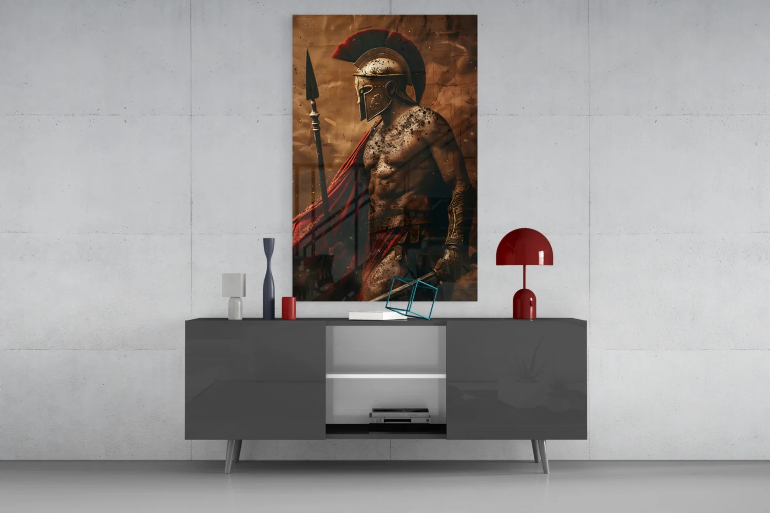 Gladiator Glass Wall Art || Designer Collection - Image 8