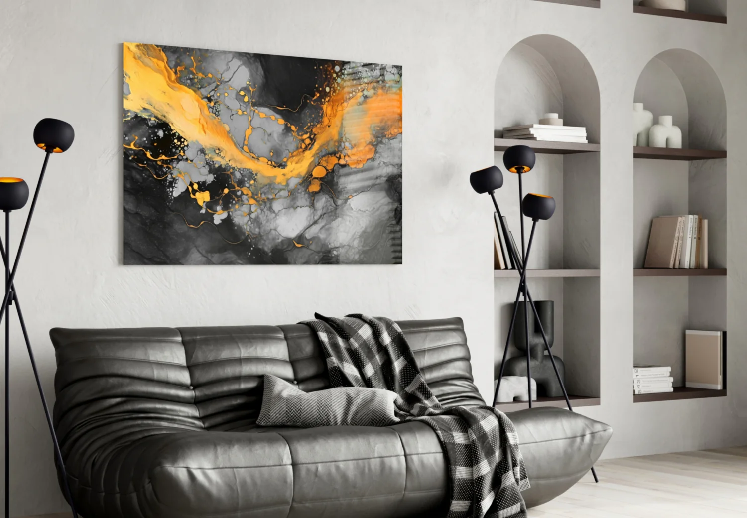 Marble Glass Wall Art || Designer Collection - Image 4