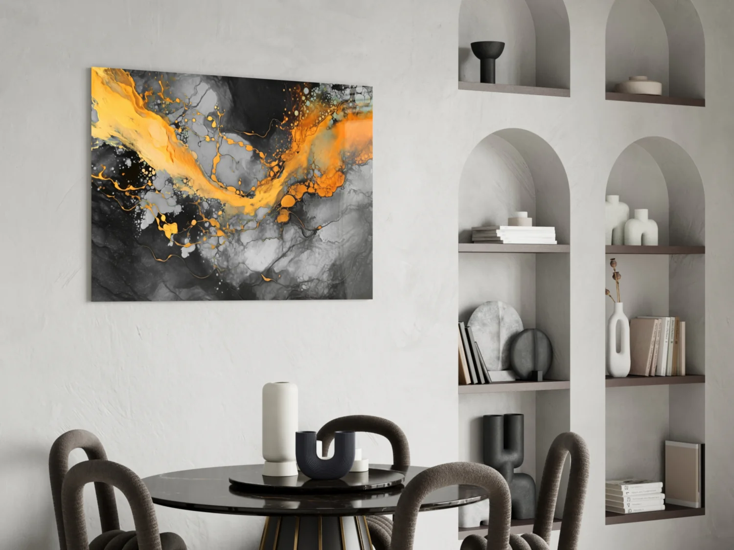 Marble Glass Wall Art || Designer Collection - Image 5