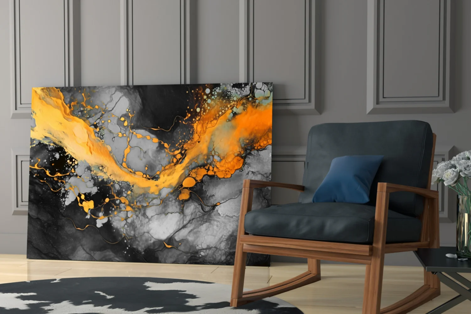 Marble Glass Wall Art || Designer Collection - Image 6