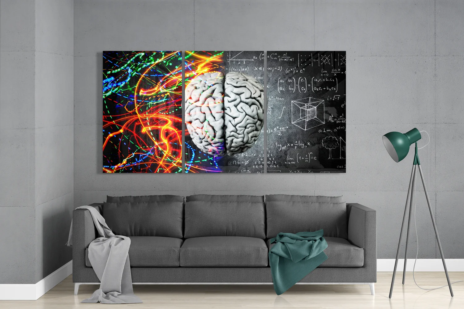 Brain Mega Glass Wall Art - Image 3