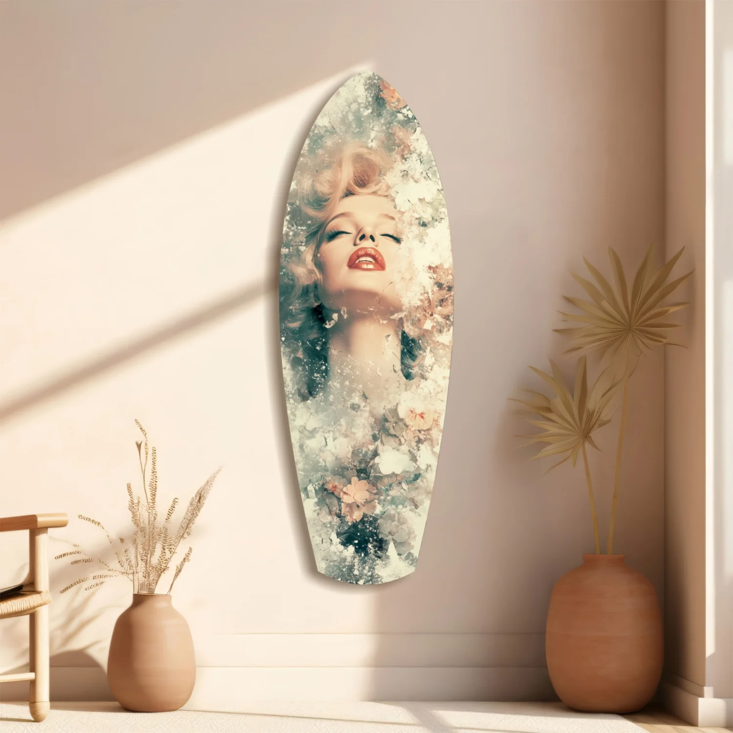 Floral Madonna Glass Wall Art - Image 11