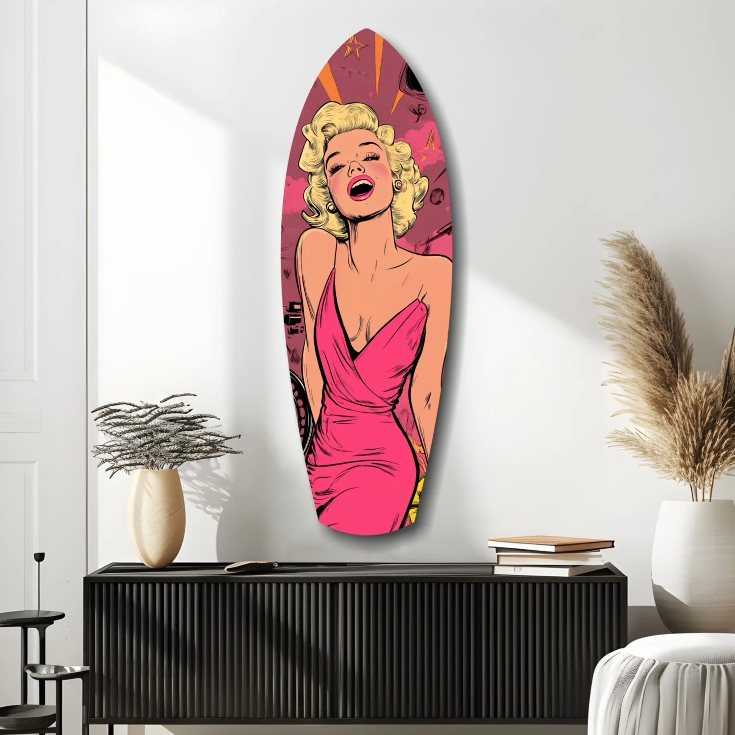 Marilyn Monroe V2 Glass Wall Art - Image 10