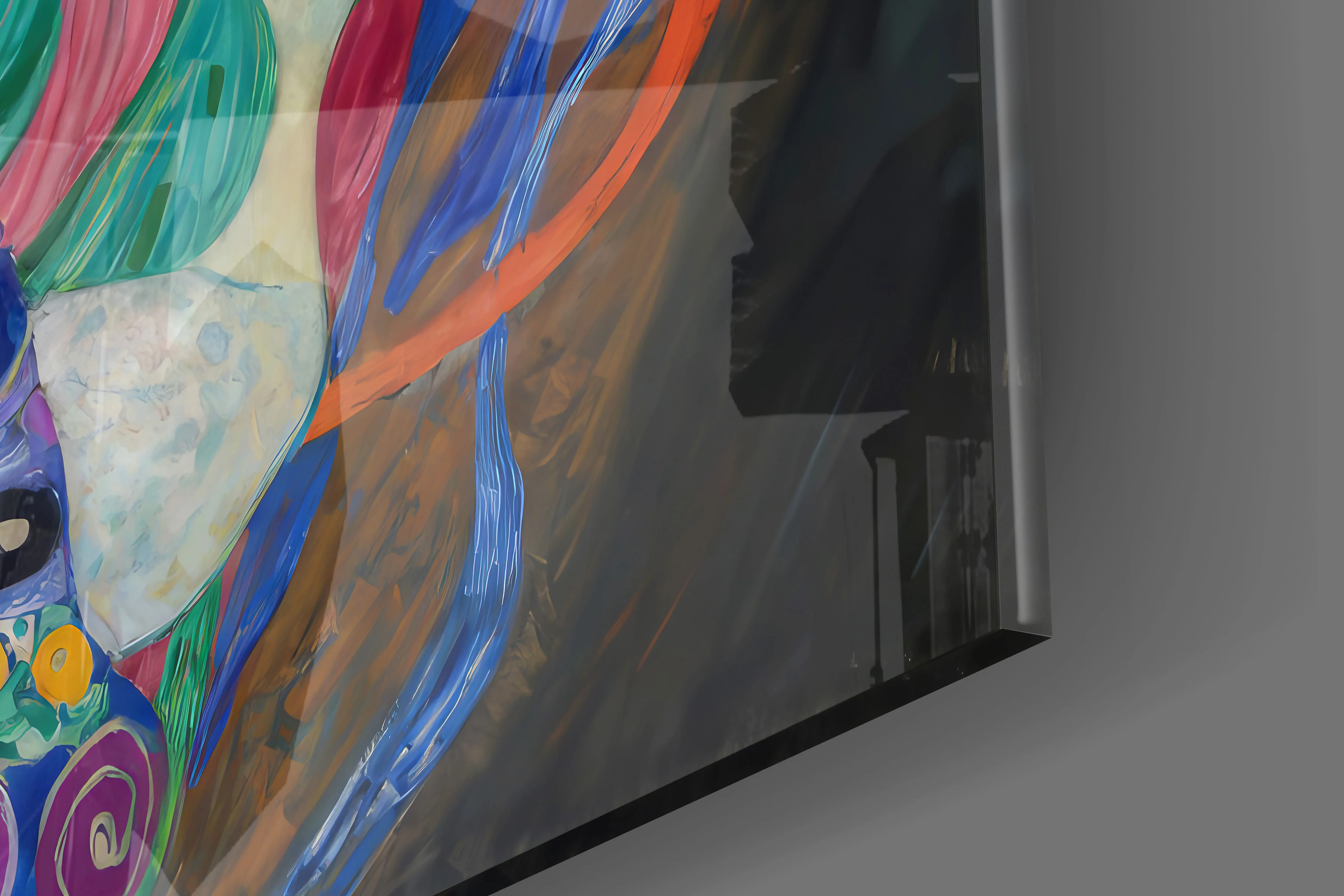 The Virgin by Gustav Klimt Glass Wall Art|| Designer Collection - Image 3