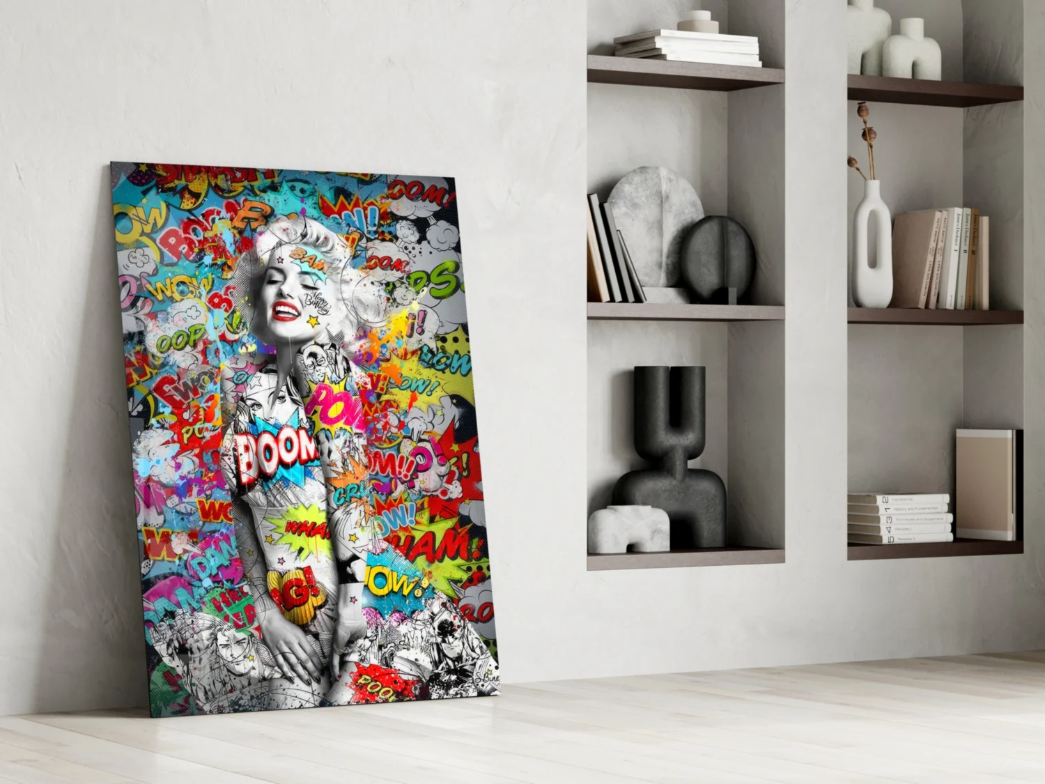 Graffiti Glass Wall Art - Image 6