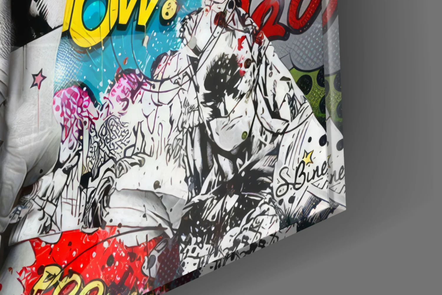 Graffiti Glass Wall Art - Image 7