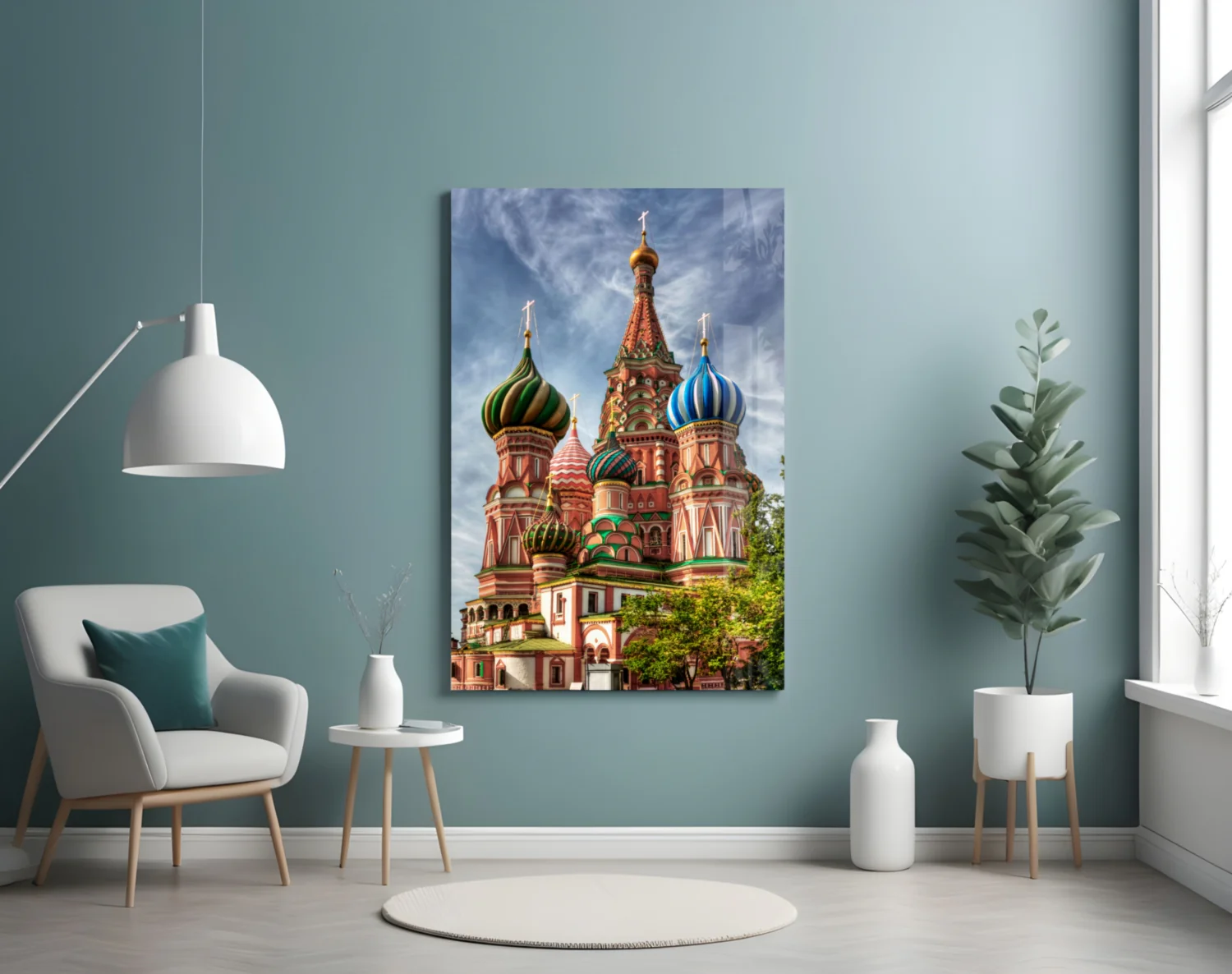 Saint Basil's Cathedral Glass Wall Art - Image 4