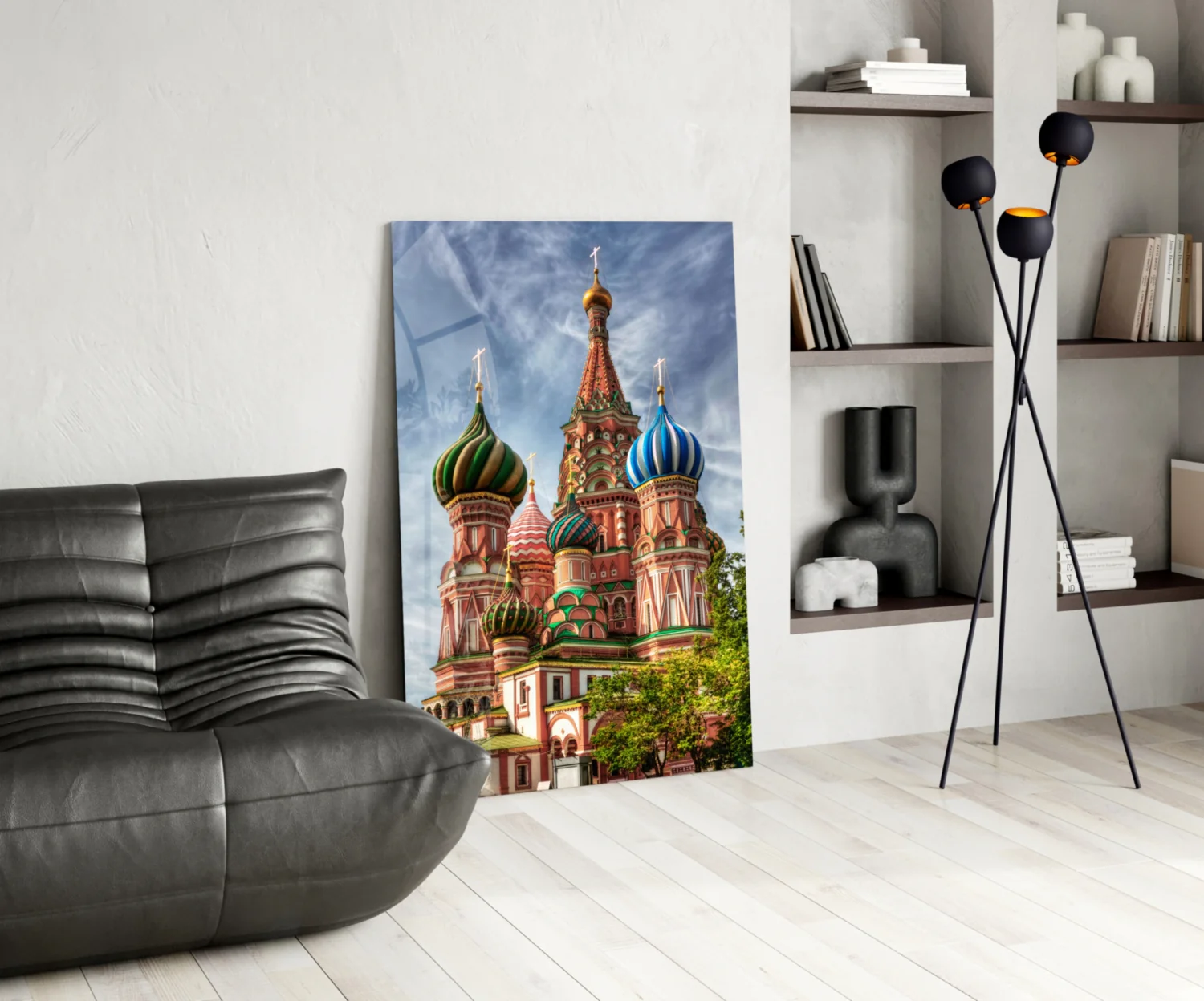 Saint Basil's Cathedral Glass Wall Art - Image 5