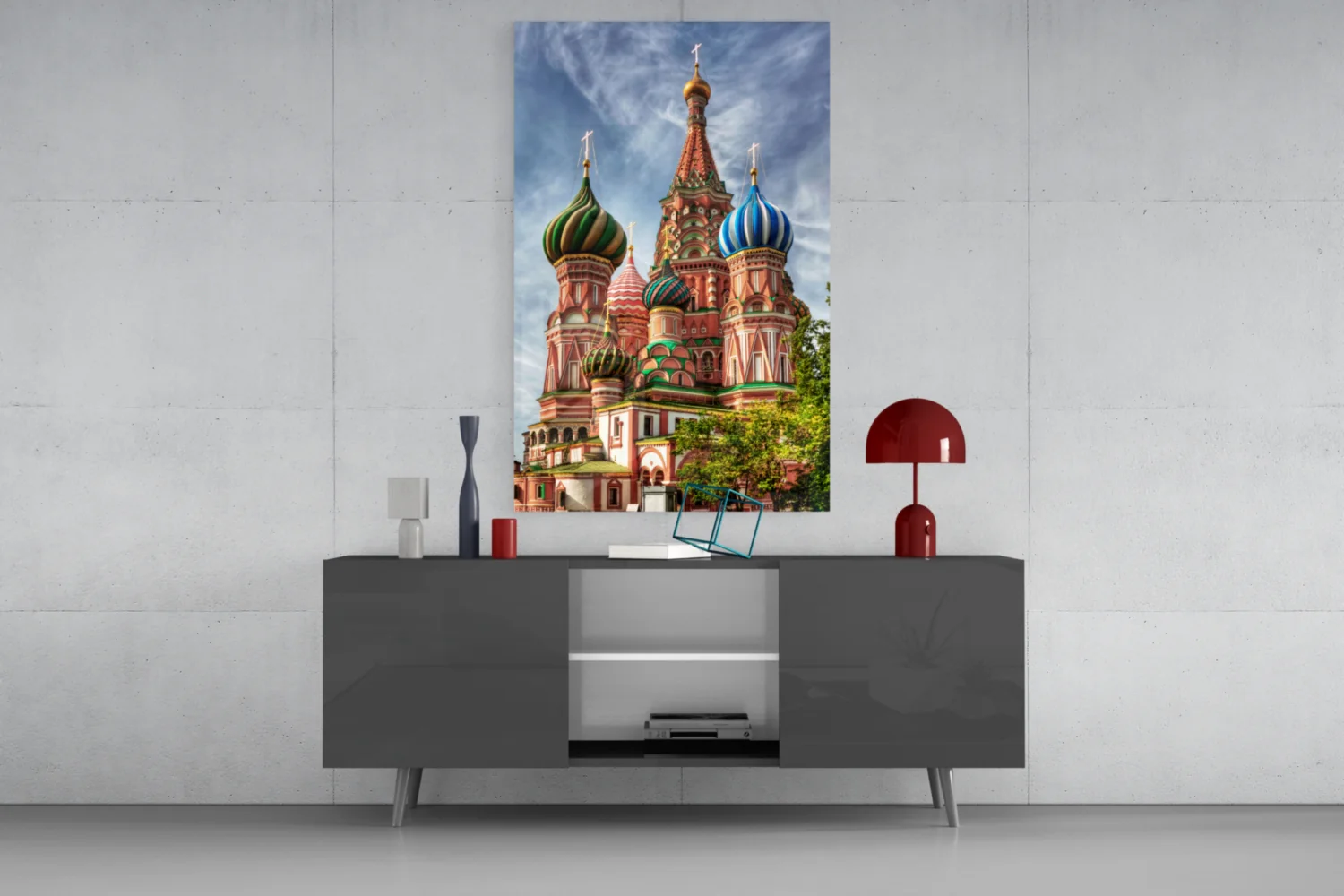 Saint Basil's Cathedral Glass Wall Art - Image 8