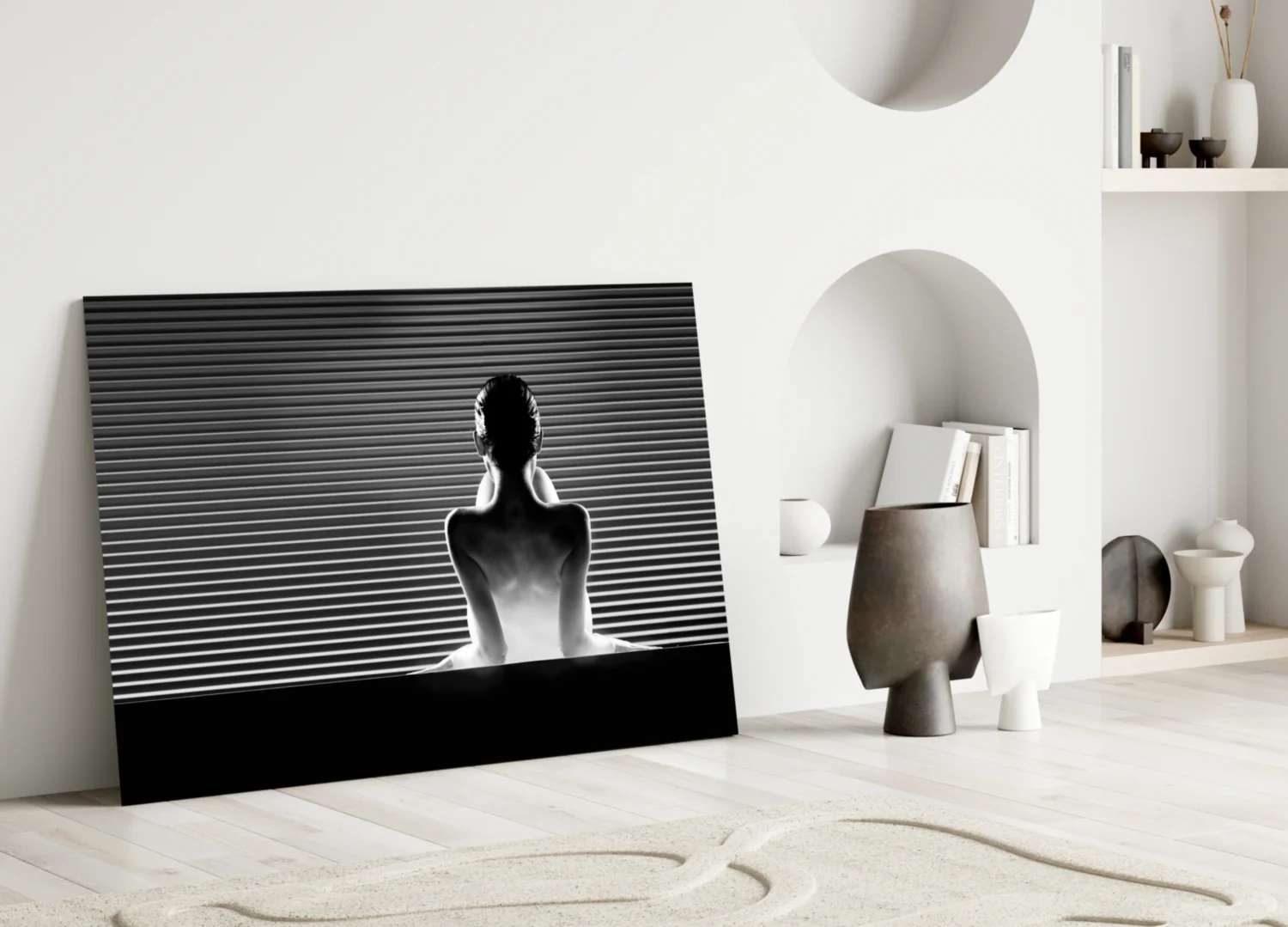 Against the Wall Glass Wall Art - Image 3