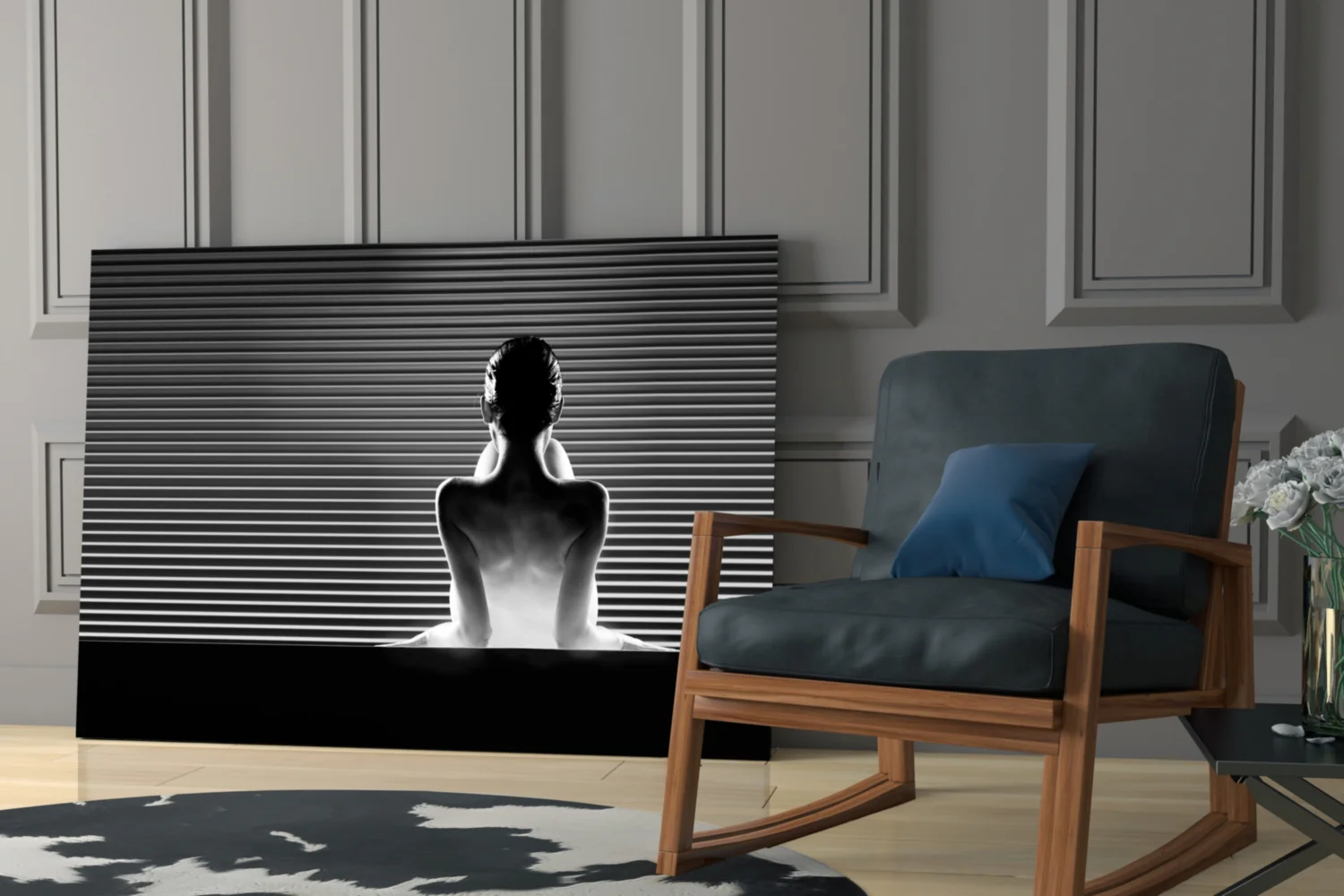 Against the Wall Glass Wall Art - Image 6