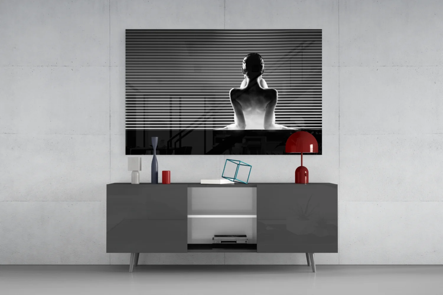 Against the Wall Glass Wall Art - Image 8