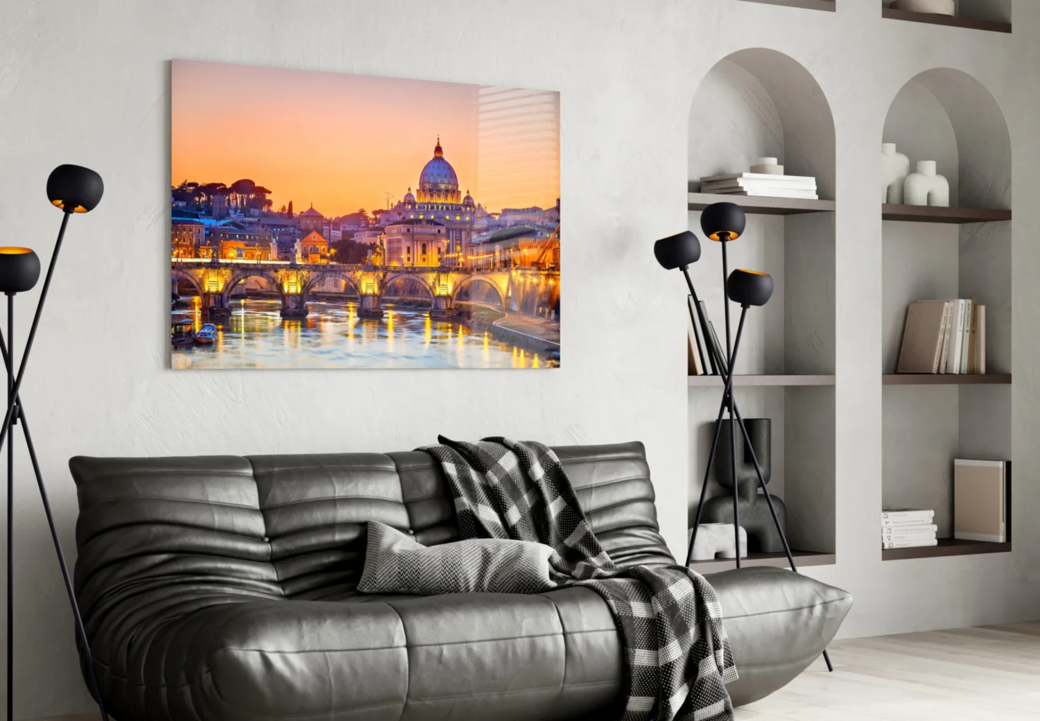 St, Peter's Basilica Glass Wall Art - Image 4