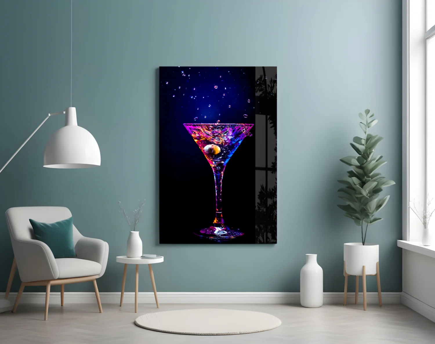 Coctail Glass Wall Art - Image 4