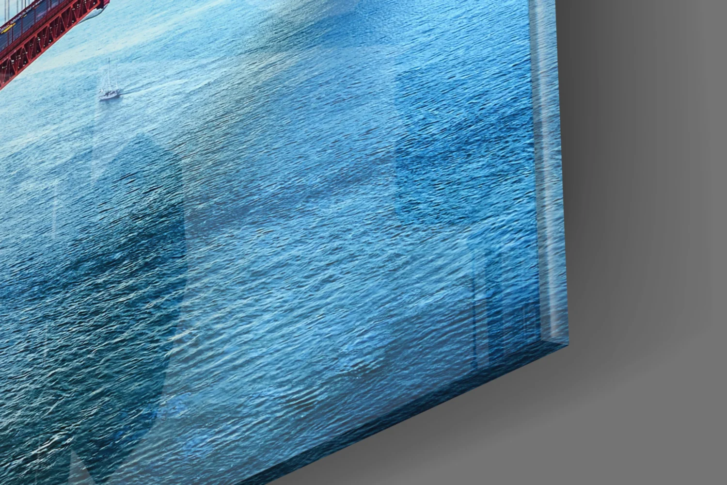 Golden Gate Bridge Glass Wall Art - Image 7