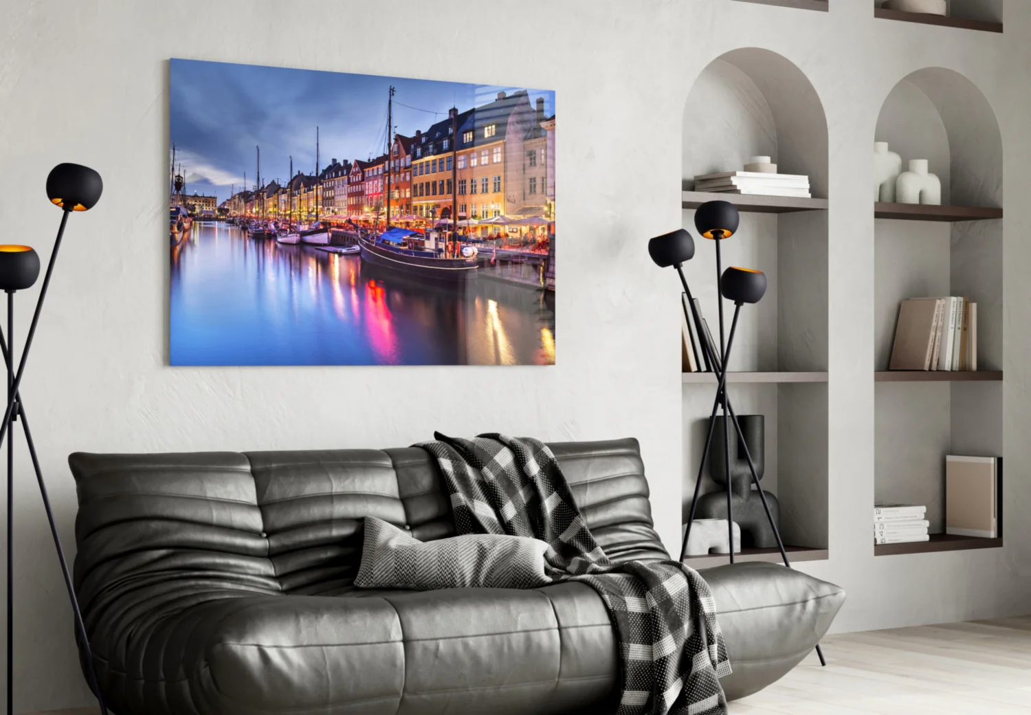 Nyhavn Glass Wall Art - Image 4